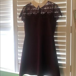 Madison Jules Burgandy dress